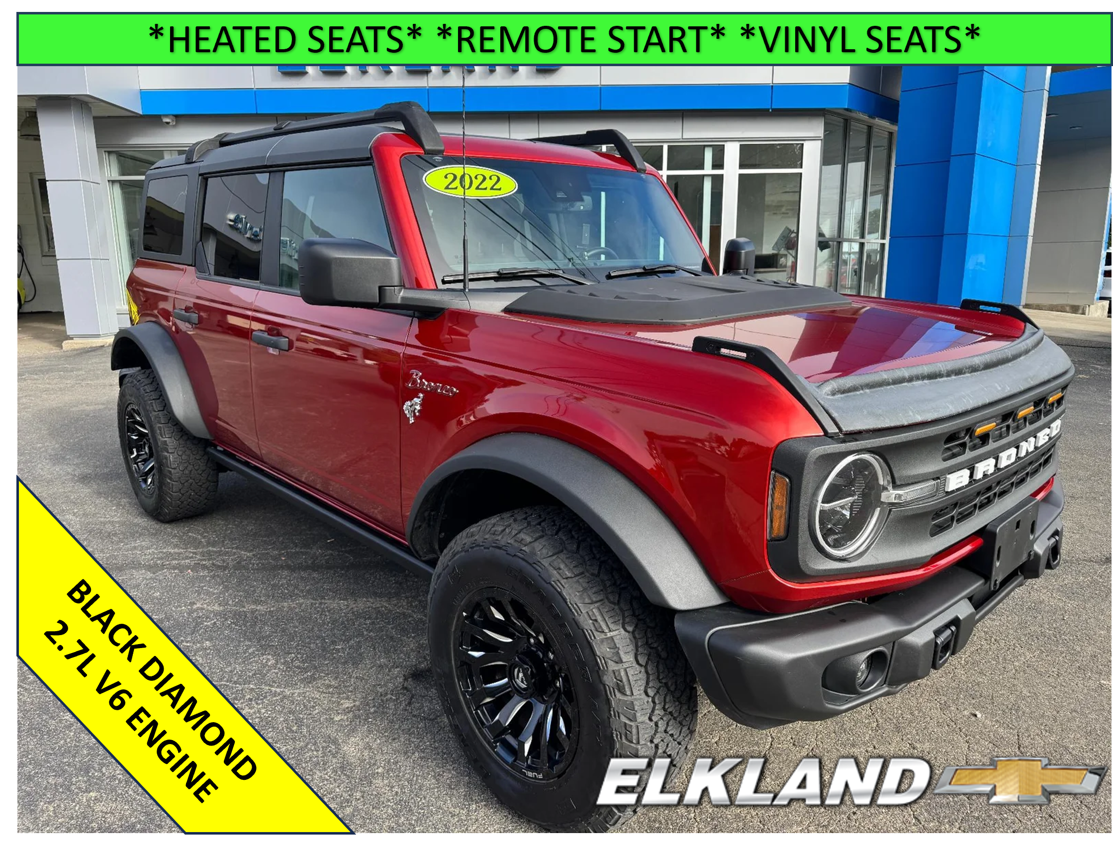 2022 Ford Bronco Black Diamond