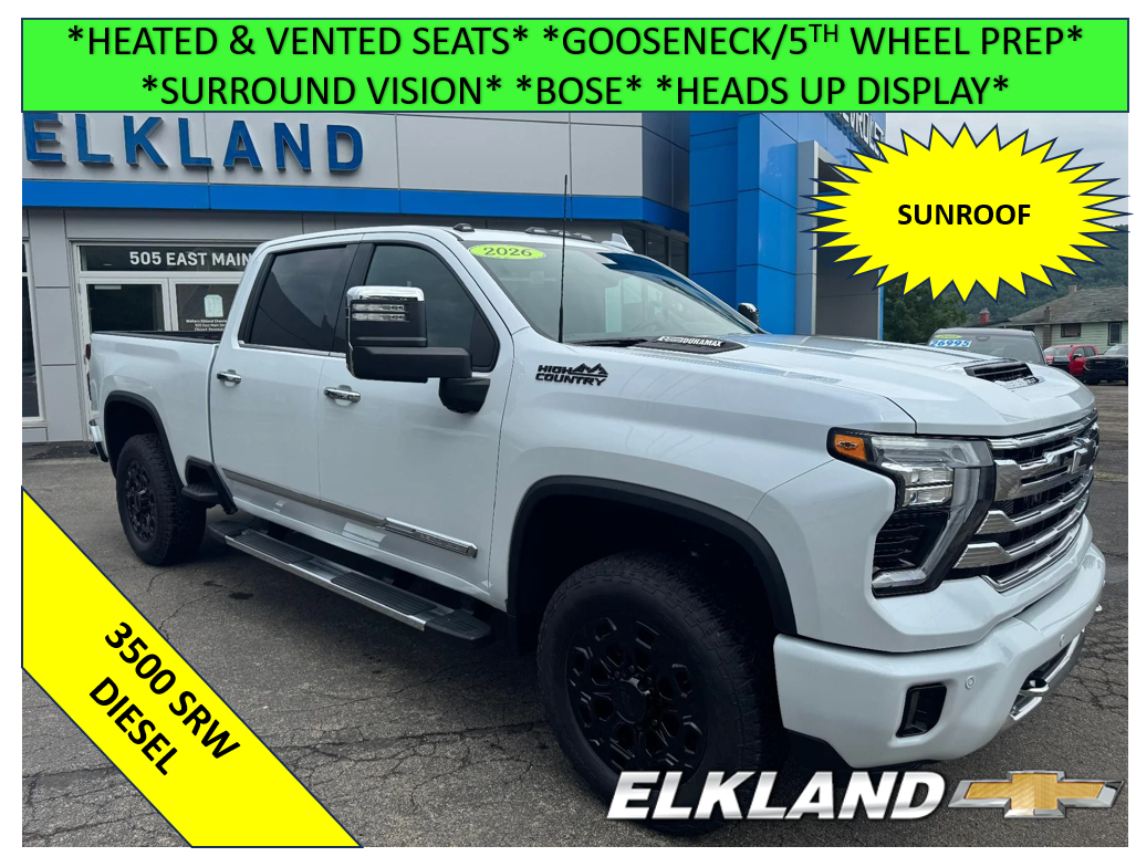 2026 Chevrolet Silverado 3500 HD High Country