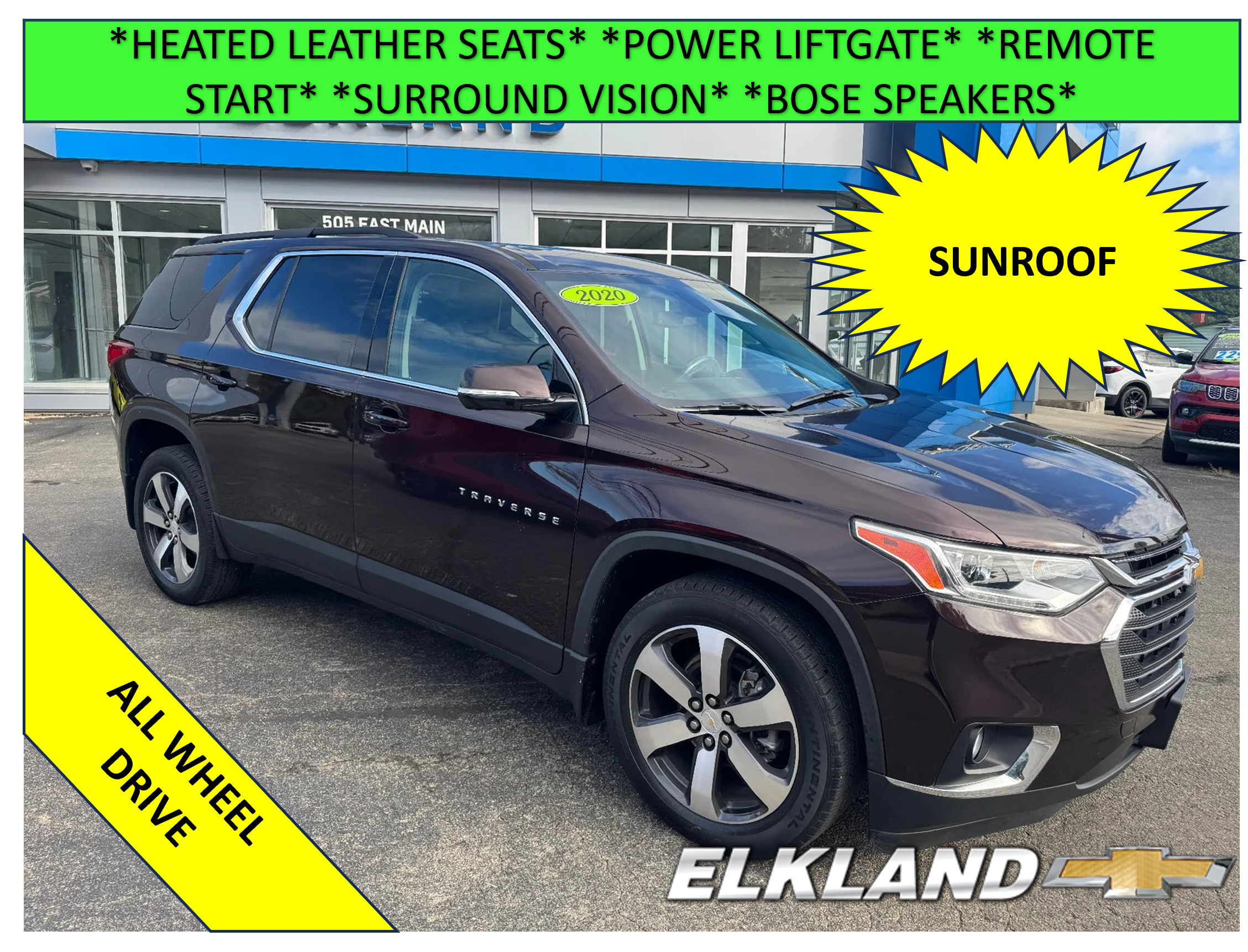 2020 Chevrolet Traverse LT Leather