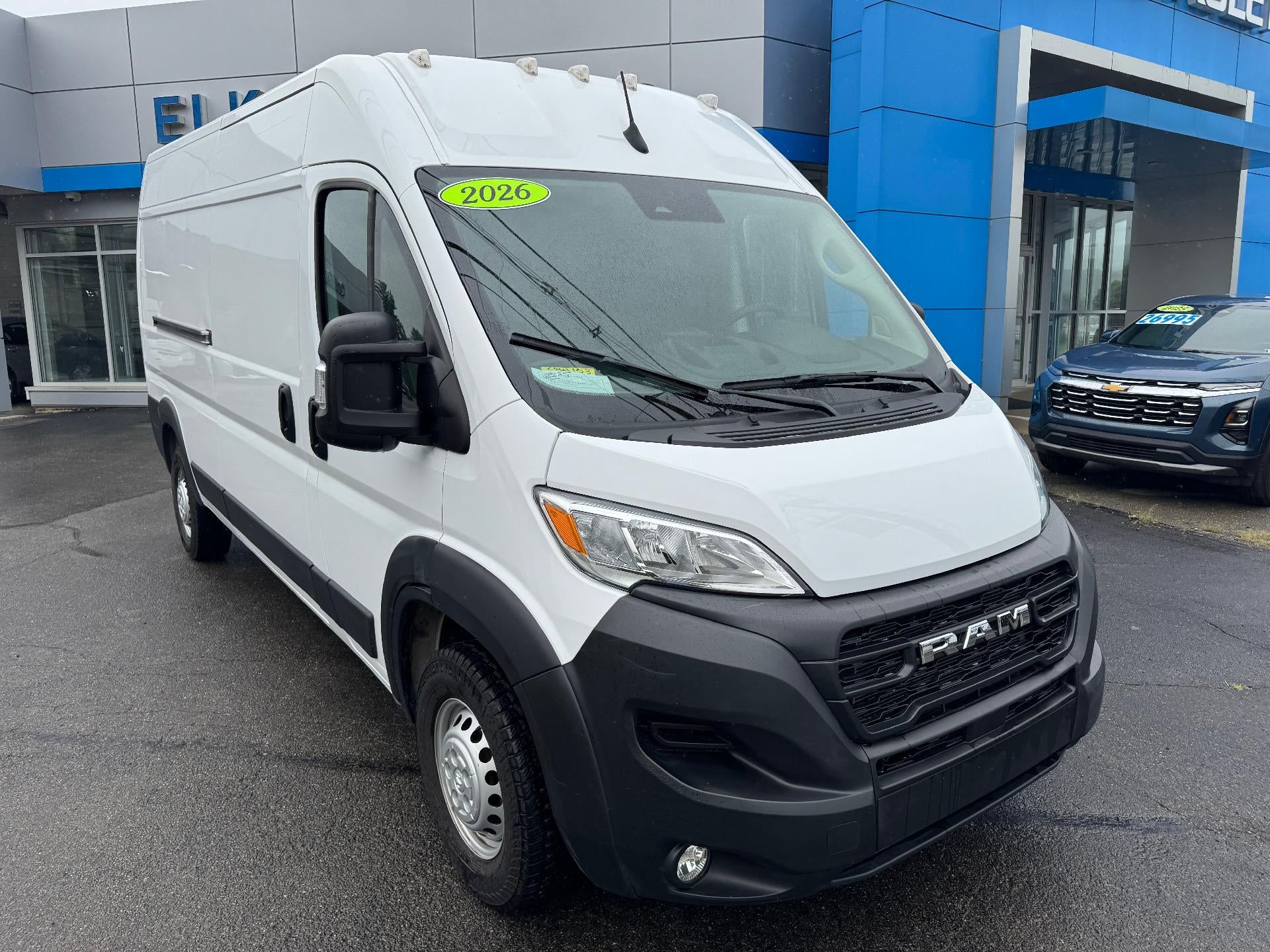 2026 RAM ProMaster Cargo Van Tradesman