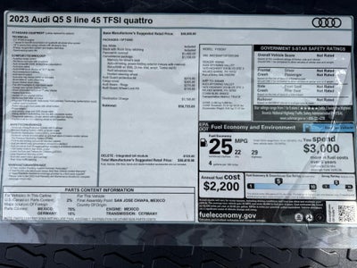 2023 Audi Q5 S line Premium