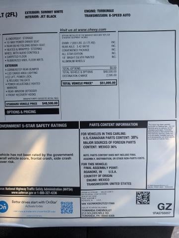 2026 Chevrolet Silverado 1500 LT (2FL)