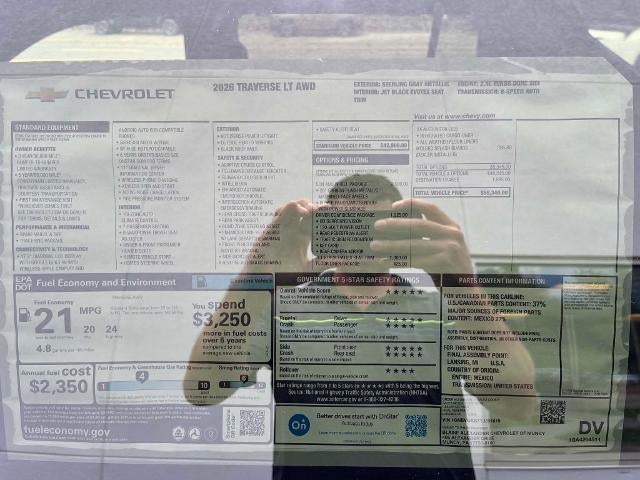 2026 Chevrolet Traverse LT