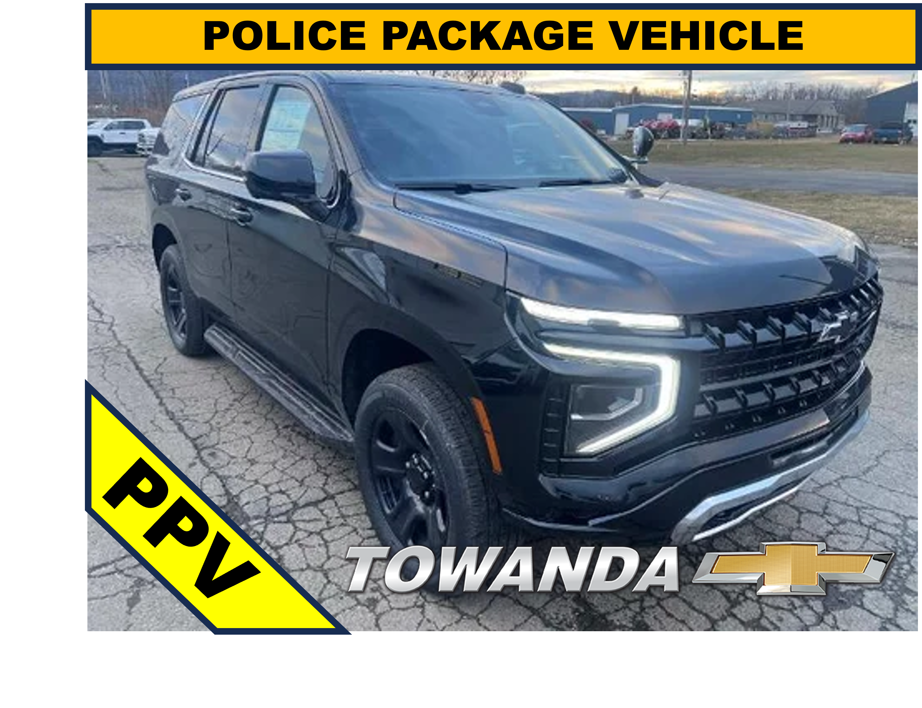 2026 Chevrolet Tahoe Police Package Commercial