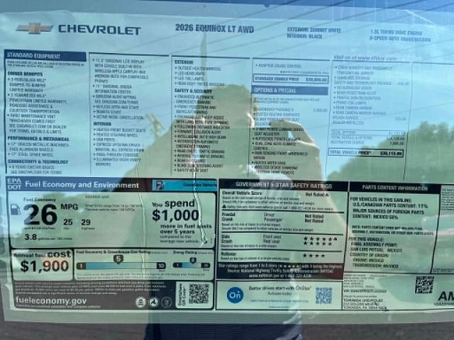 2026 Chevrolet Equinox LT