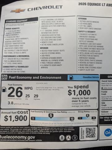 2026 Chevrolet Equinox LT