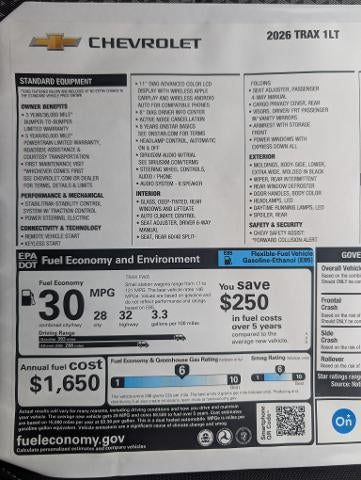 2026 Chevrolet Trax LT