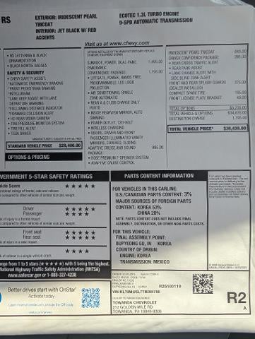 2026 Chevrolet Trailblazer RS